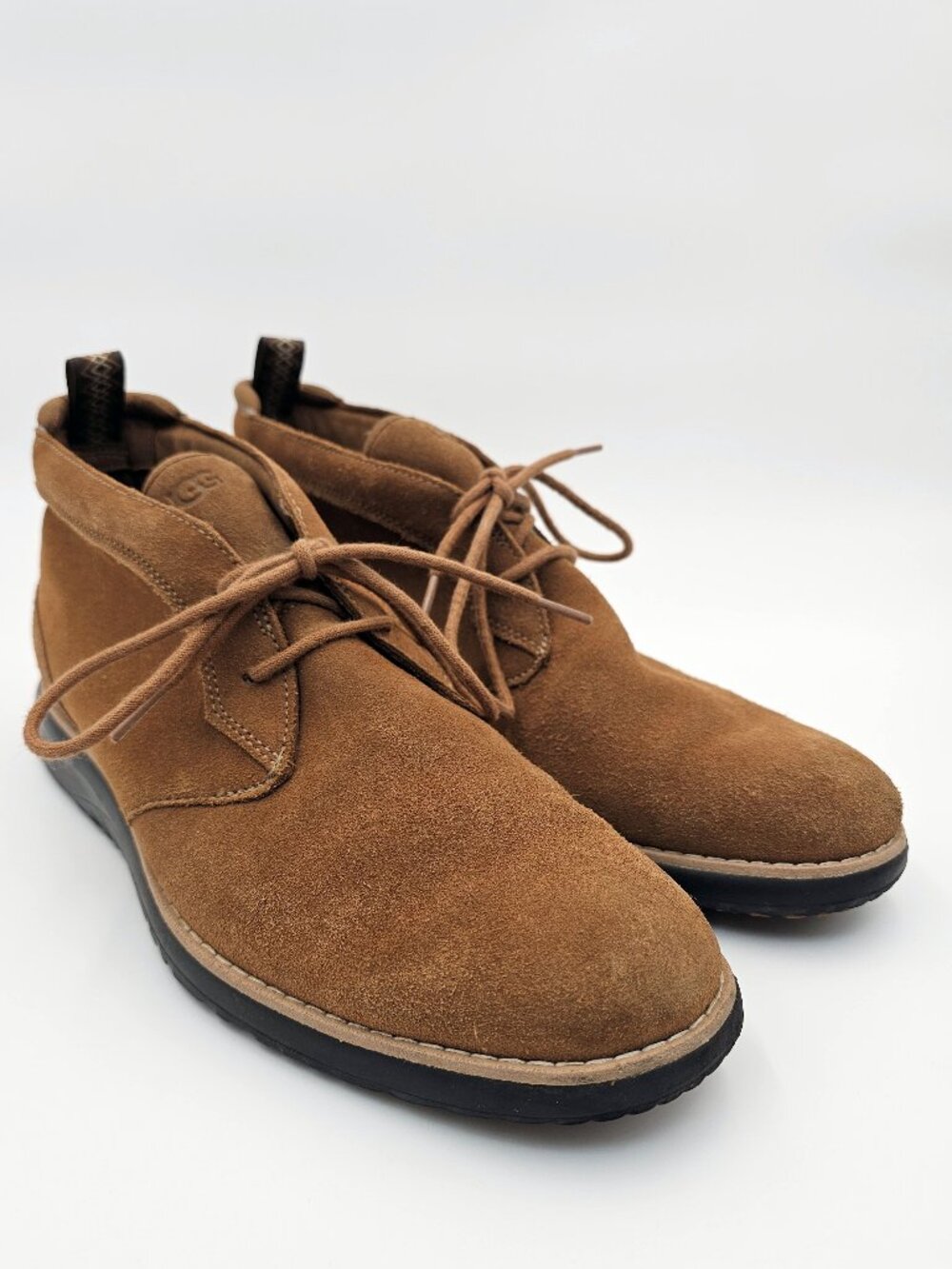 UGG Union Chukka Suede Lace Up Chukka Boots Chestnut 1120984 Men’s Size 11